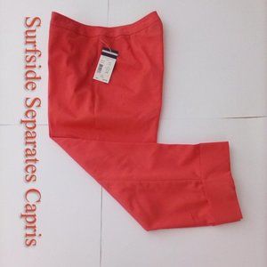 Summer Stretch  Capris w/cuff